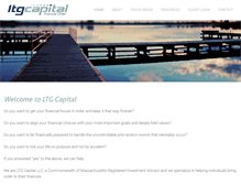 Tablet Screenshot of ltgcapital.com
